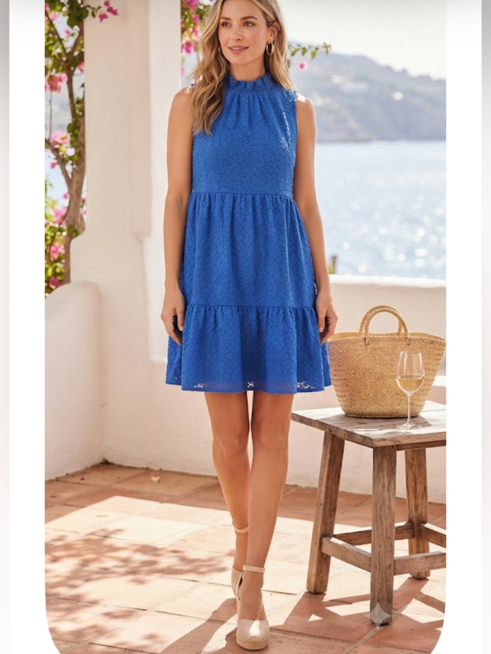 New Lilly Pulitzer Vibrant Blue Sleeveless Dress size XXS , but a good for S ! - Picture 13 of 15